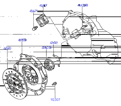 Hyundai 41100-37300 - Debriyaj diski furqanavto.az