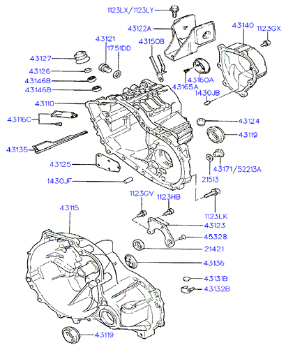 KIA 4311937010 - Vil möhürü, diferensial www.furqanavto.az