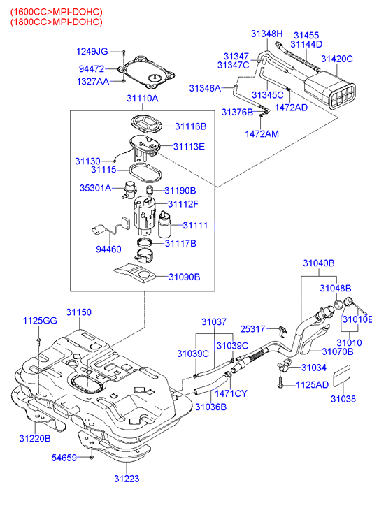 Hyundai 31112-17000 - Yanacaq filtri furqanavto.az