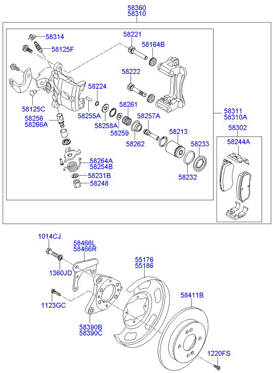 KIA 584110X500 - Əyləc Diski furqanavto.az