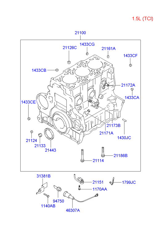 KIA 21443-35510 - Vil möhürü, krank mili furqanavto.az