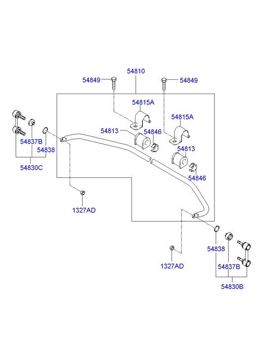 Eagle 54830-25020 - Çubuq / Strut, stabilizator furqanavto.az