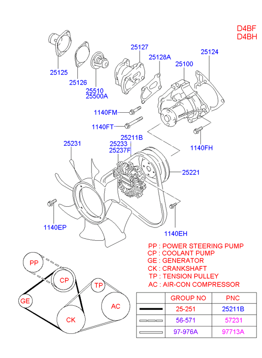 Hyundai 25510-42541 - Termostat, soyuducu furqanavto.az