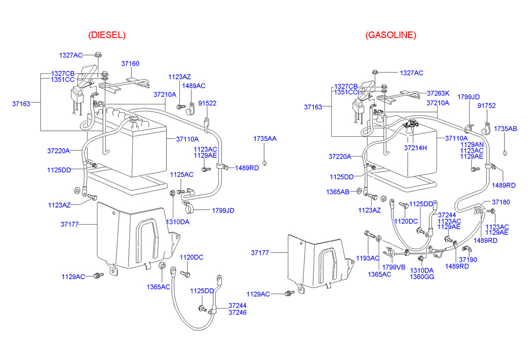 Hyundai 371104A010 - Başlanğıc batareyası furqanavto.az