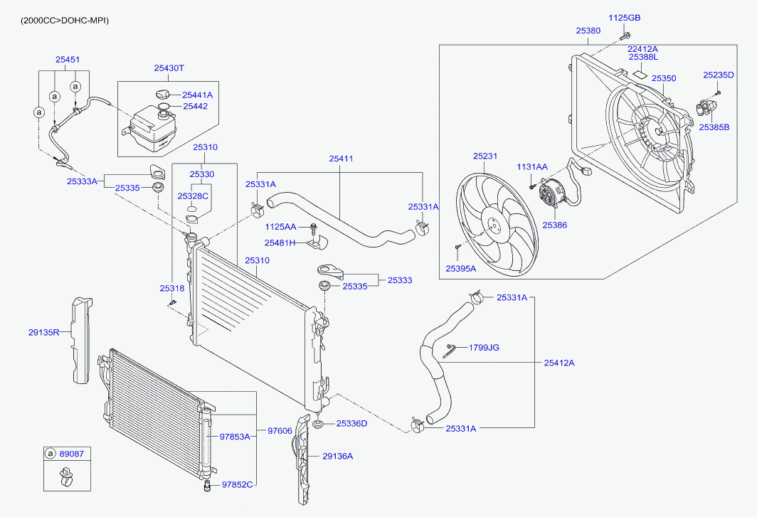 Hyundai 25330-3Z000 - Mühürləmə qapağı, radiator furqanavto.az