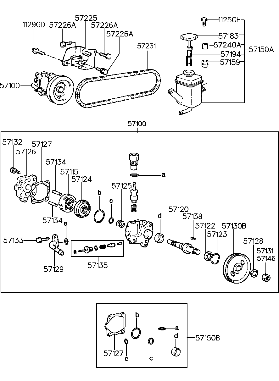 Mitsubishi 5717034000 - V-yivli kəmər furqanavto.az