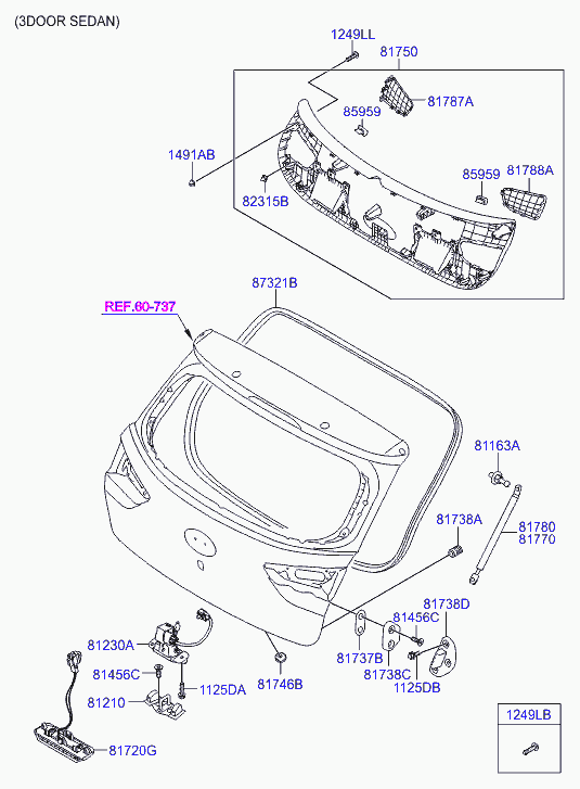 Hyundai 81780-C8010 - Qazlı bulaq, baqaj, yük yeri furqanavto.az