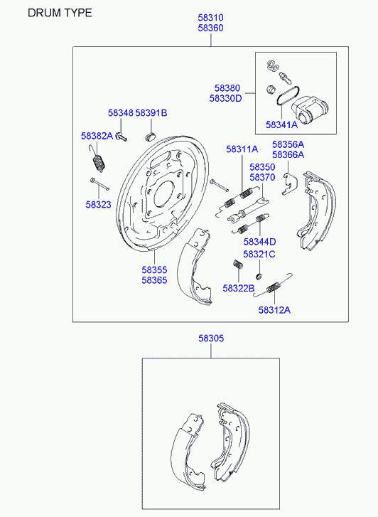 Hyundai 58310H1010 - Əyləc kaliperi furqanavto.az