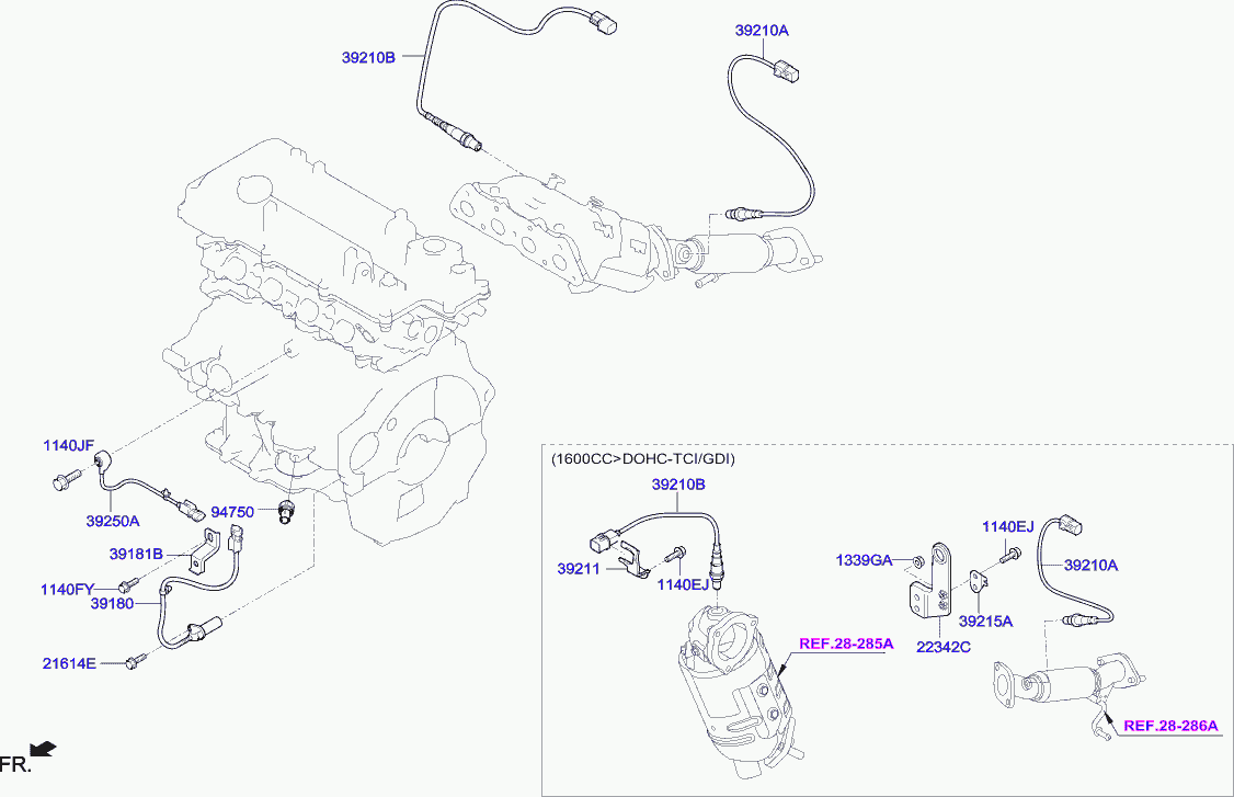 KIA 39210 2B370 - Lambda Sensoru furqanavto.az