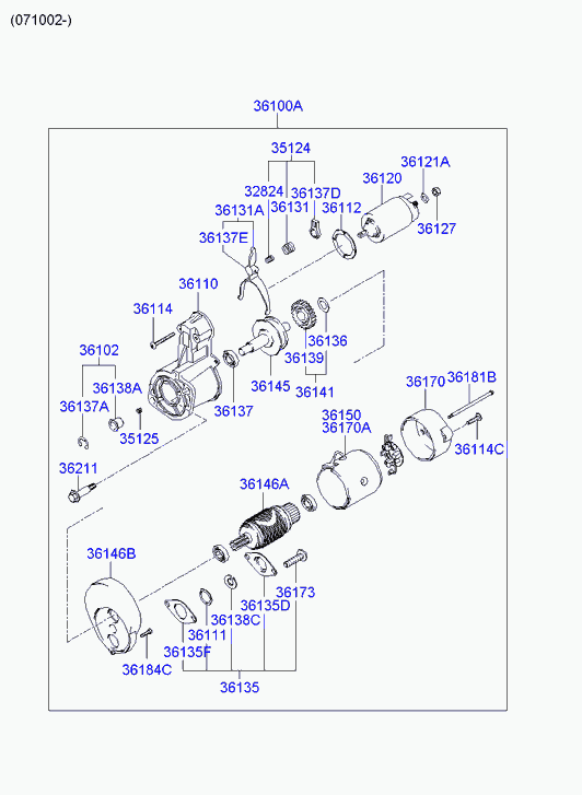 Buessing 36100-4A000 - Başlanğıc furqanavto.az