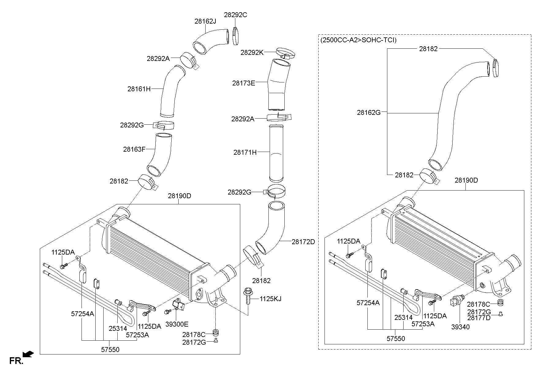 Hyundai 2829227440 - Lampa, gündüz işləyən işıq furqanavto.az