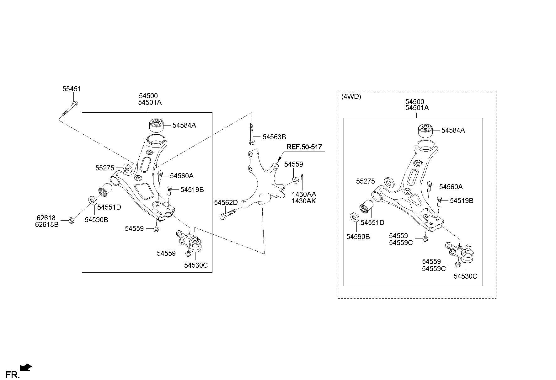 Buessing 54501-4H000 - Yolun idarəedici qolu furqanavto.az