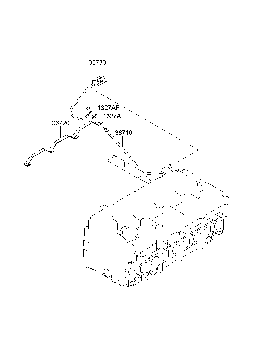 KIA 36710 4A710 - İşıqlandırma şamı furqanavto.az