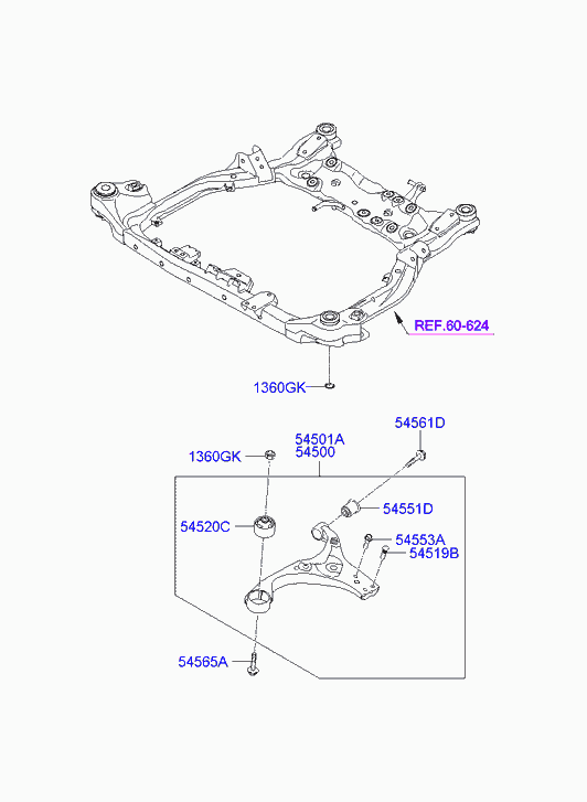 MASTER-SPORT GERMANY 54551 2H000 - Bush - front lower arm a furqanavto.az