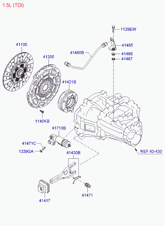 KIA 41710-22660 - Qul silindr, mufta furqanavto.az