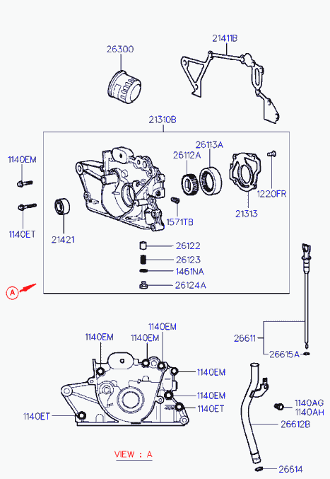 Hyundai 26300-02500 - Yağ filtri furqanavto.az