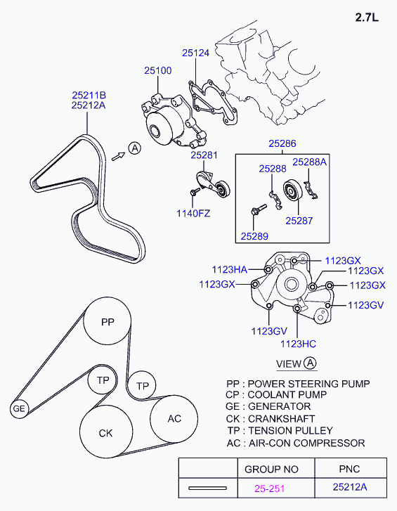 Hyundai 25100-38200 - Su nasosu furqanavto.az