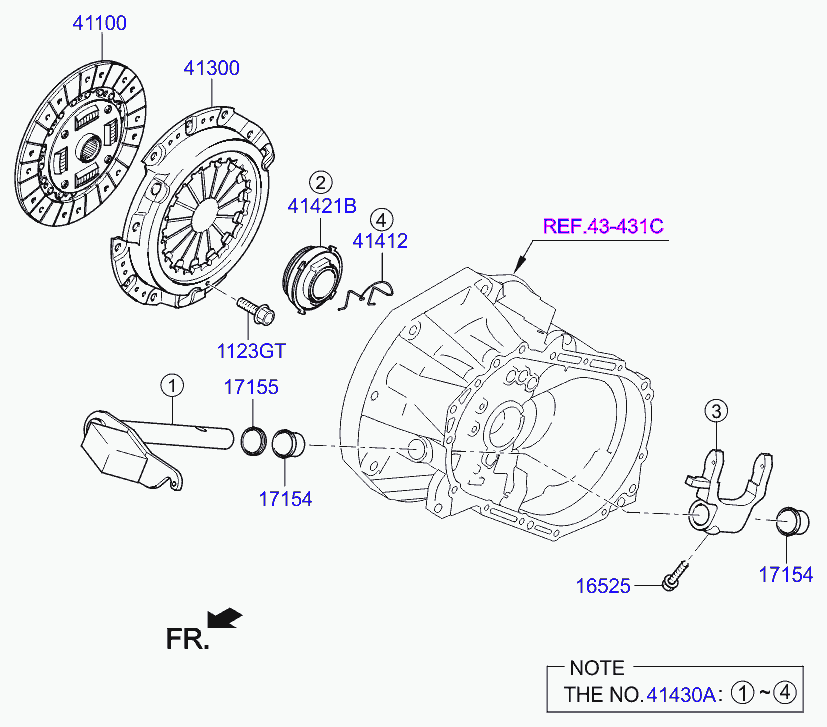 TOYOTA 4130002701 - Debriyaj təzyiq lövhəsi furqanavto.az