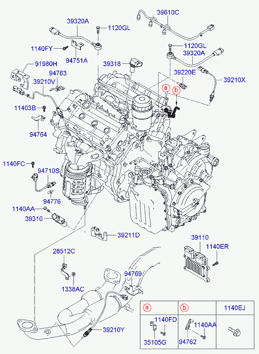 Hyundai 39210-3C200 - Lambda Sensoru furqanavto.az