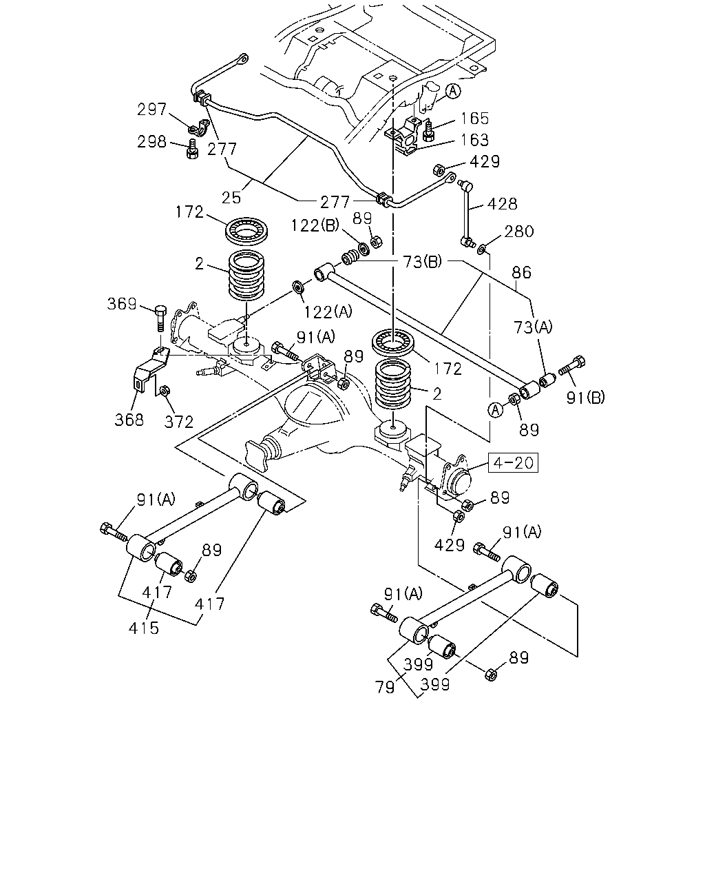 ISUZU 8-97018-125-2 - Çubuq / Strut, stabilizator furqanavto.az