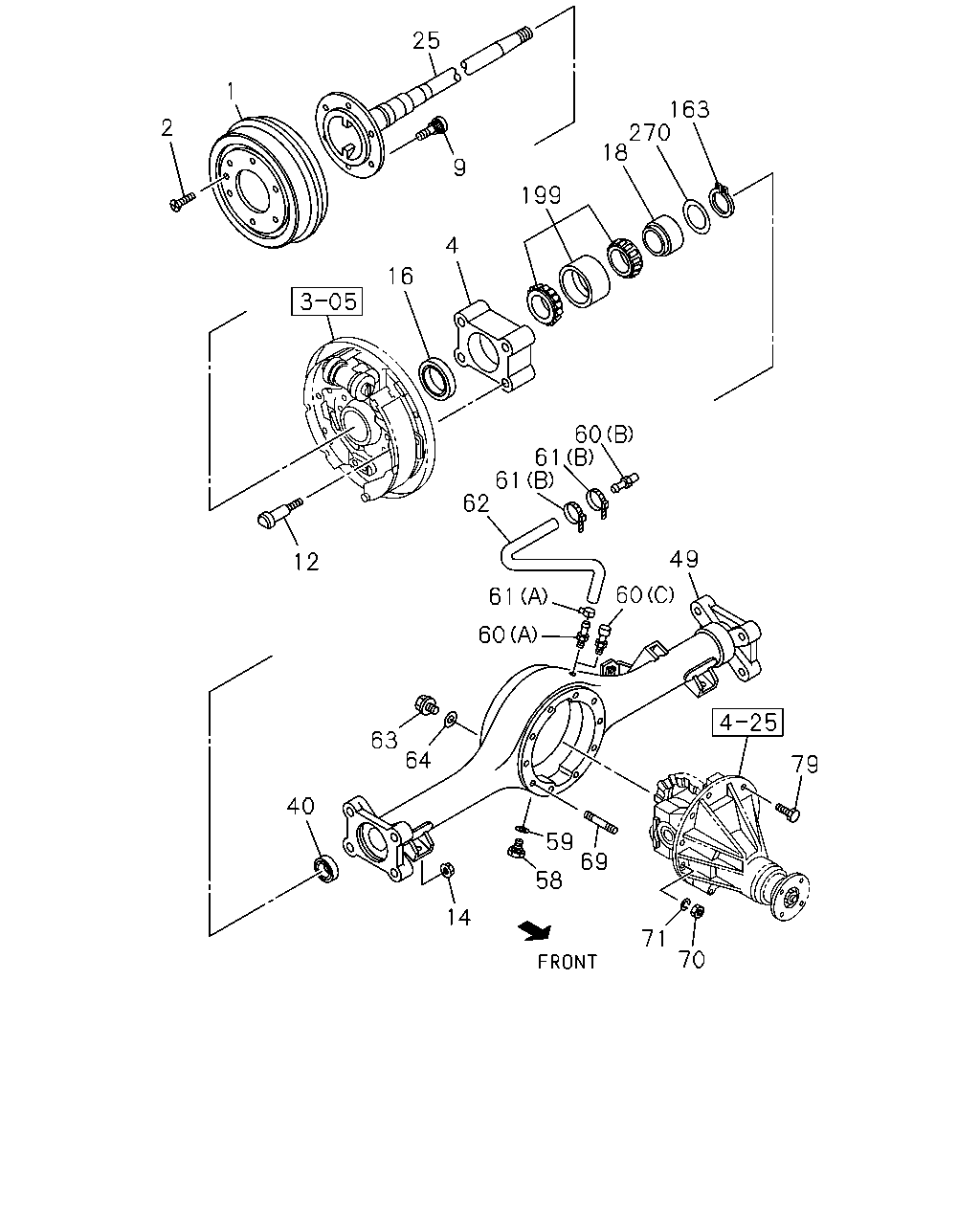 ISUZU 8-97360-505-0 - Əyləc barabanı furqanavto.az