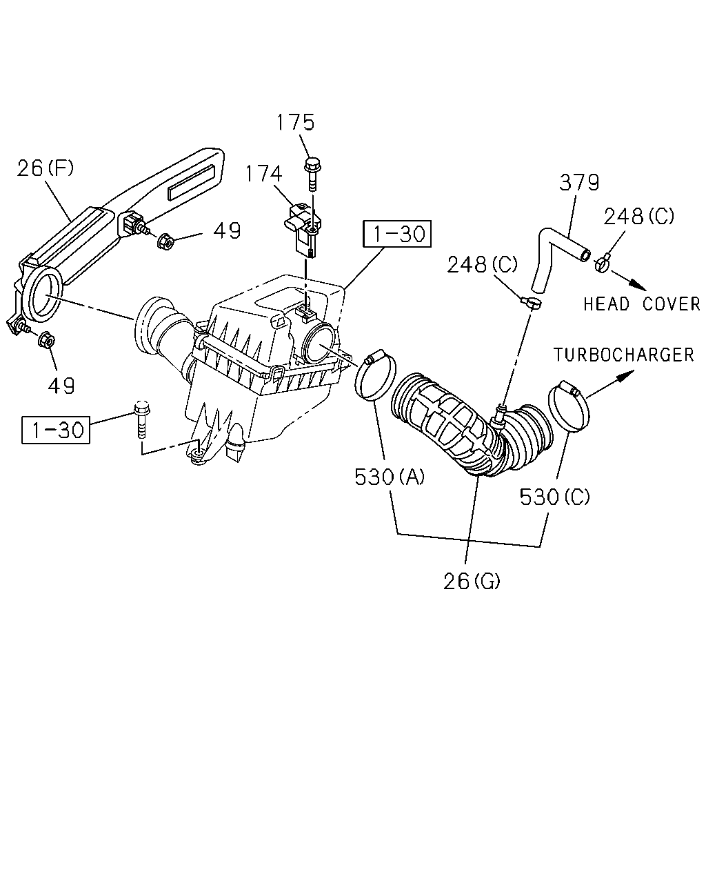 ISUZU 8-97601-967-0 - Hava Kütləsi Sensoru furqanavto.az