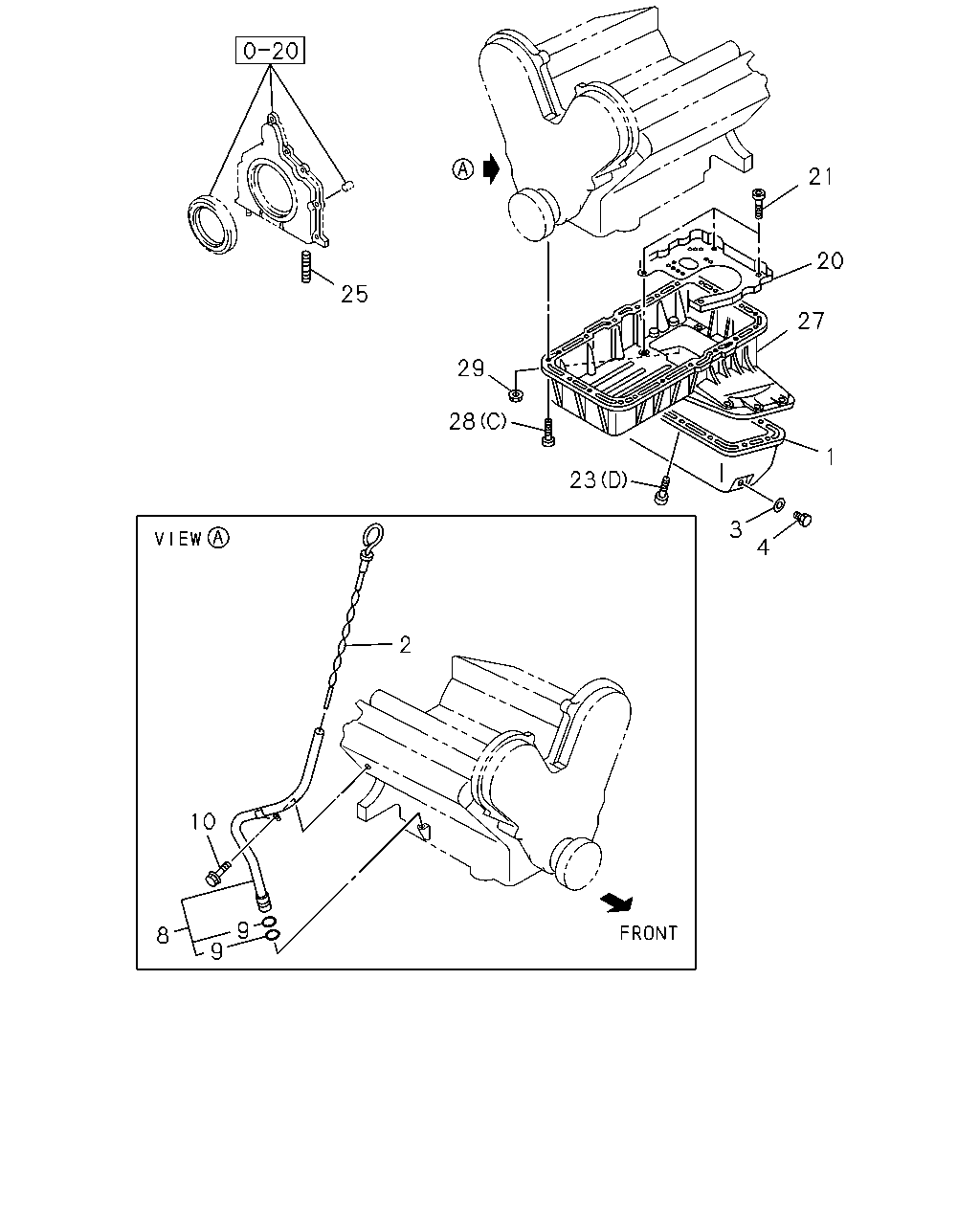 ISUZU 5-09623-002-0 - Conta, suqəbuledici manifold furqanavto.az