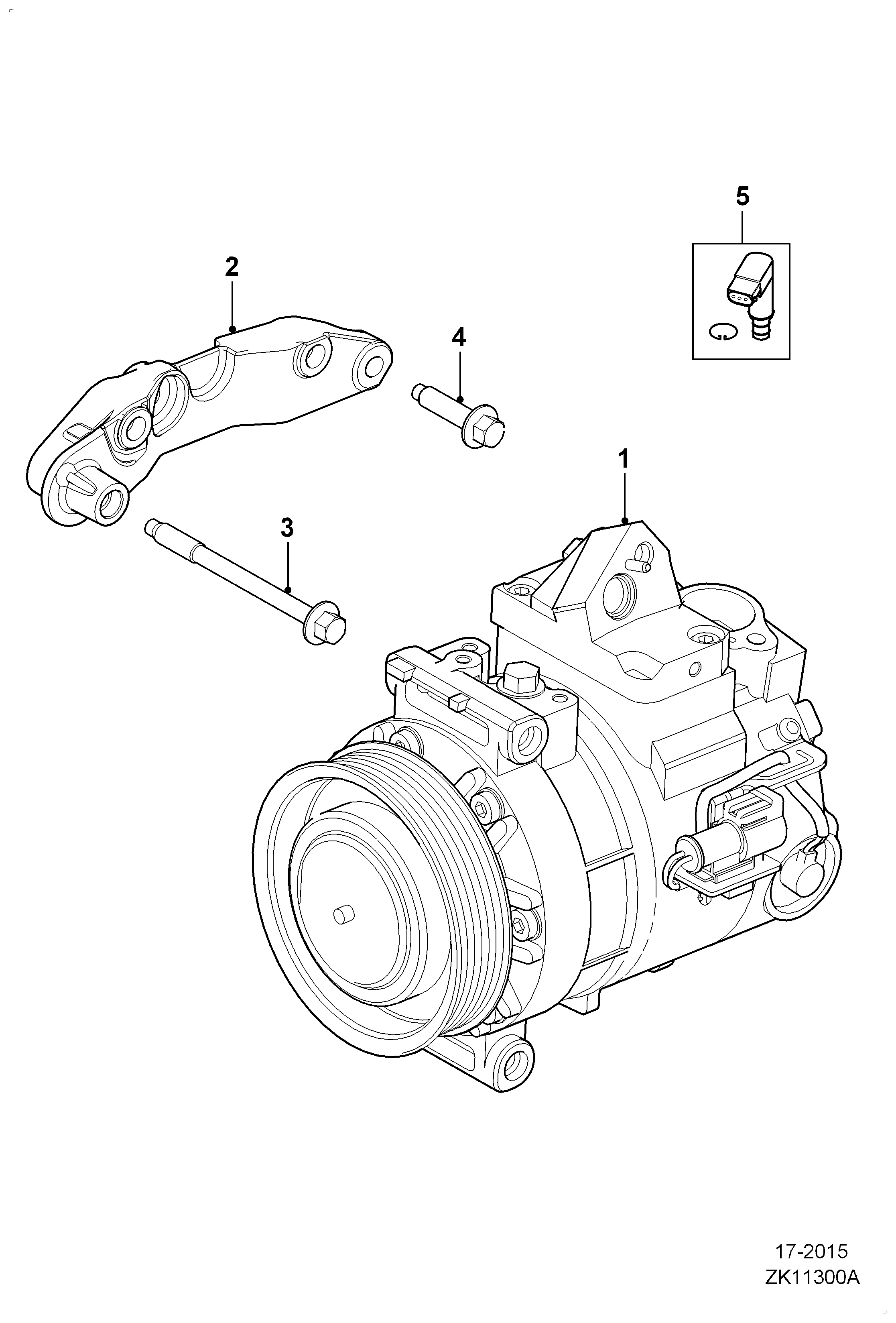 Jaguar C2Z4 345 - Kompressor, kondisioner furqanavto.az