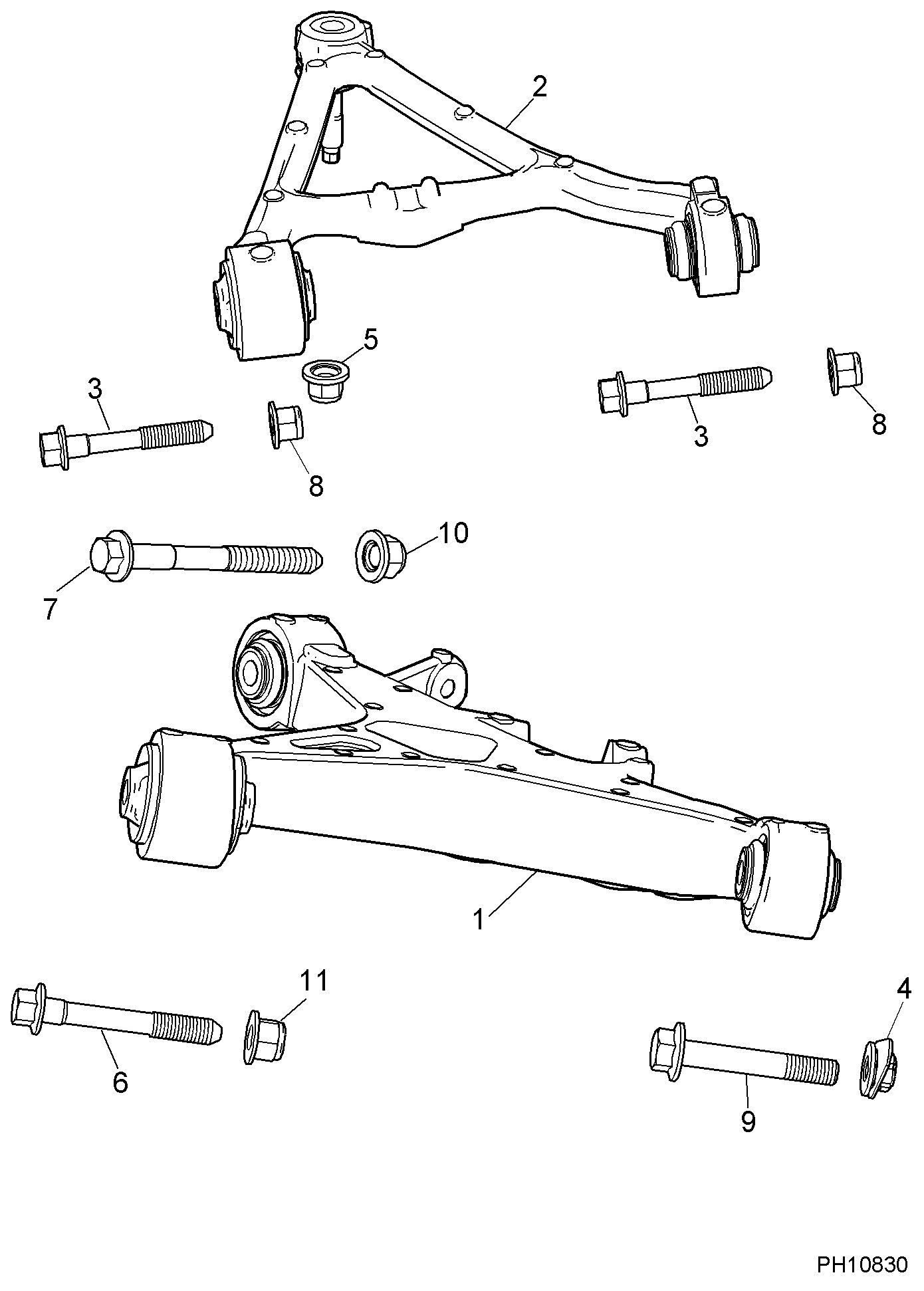 Jaguar C2D 3029* - Nəzarət Kolu / Arxa Qol furqanavto.az