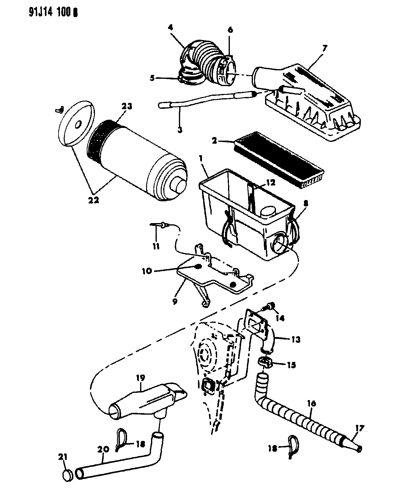 Chrysler 5300 6317 - Hava filtri furqanavto.az