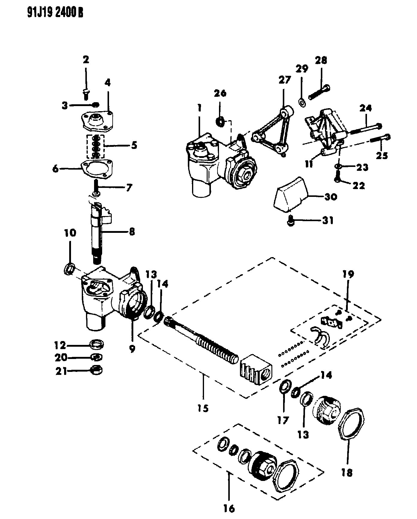 Chrysler 5300 7995 - W/4.0L ENG. 1991 furqanavto.az