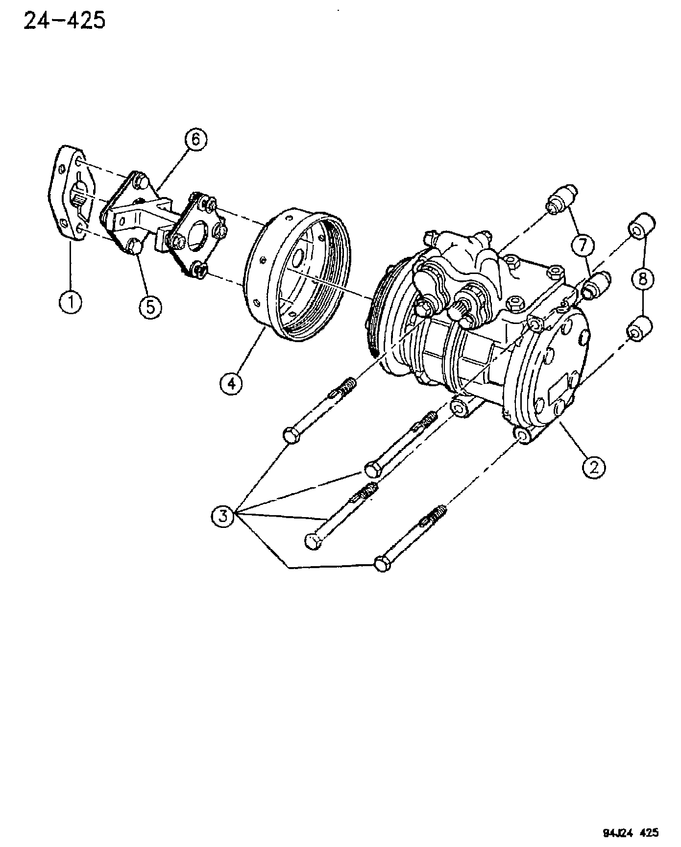 Jeep 5503 5993 - Kompressor, kondisioner furqanavto.az