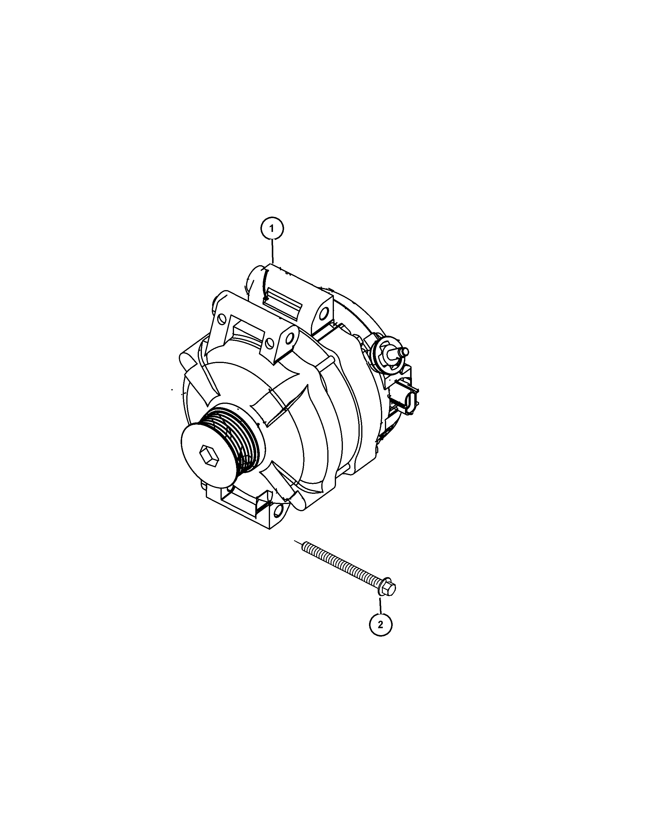 Chrysler 4801 338AB - Alternator furqanavto.az