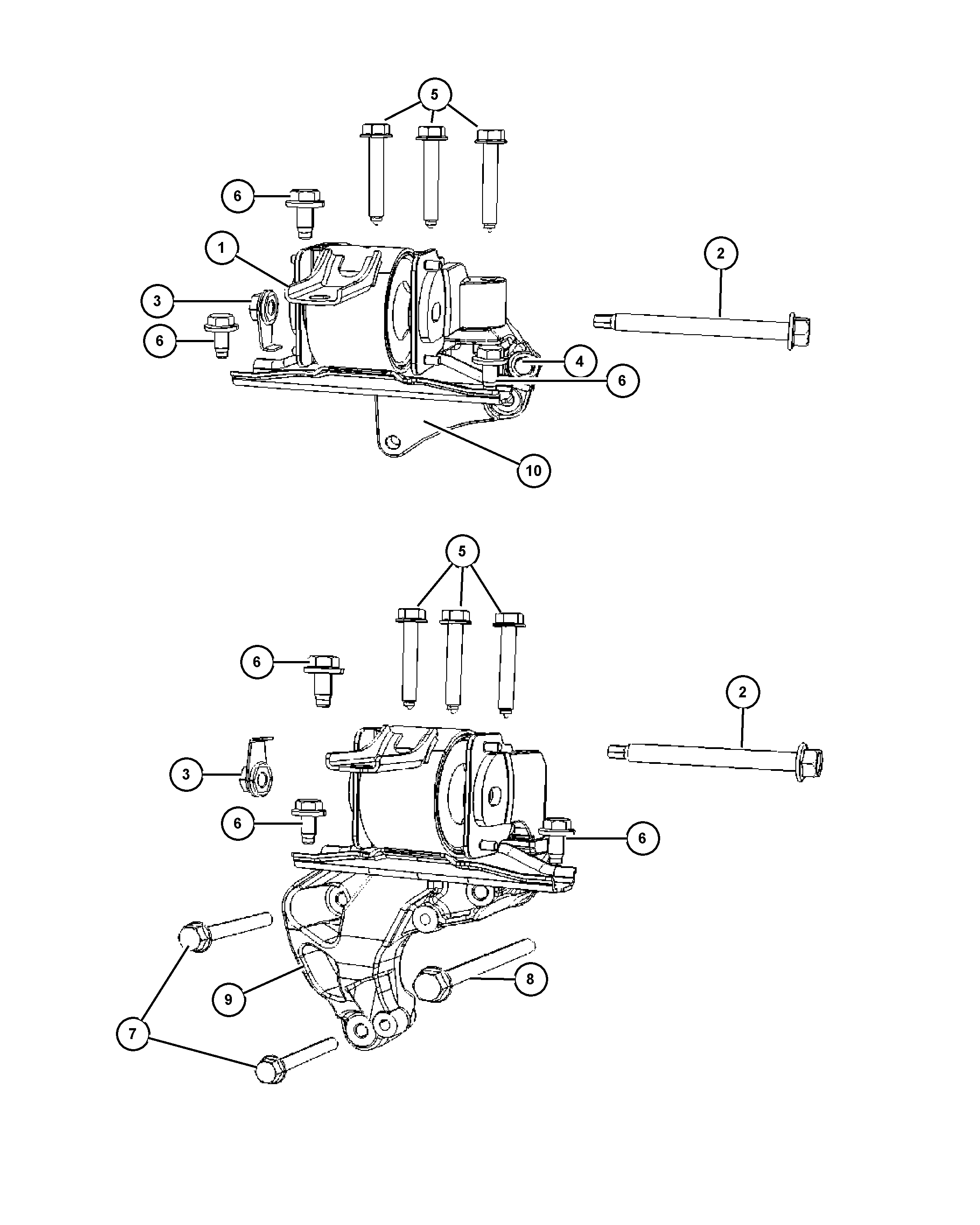 Chrysler 6104 225AA - Bolt, dirək sümüyü www.furqanavto.az