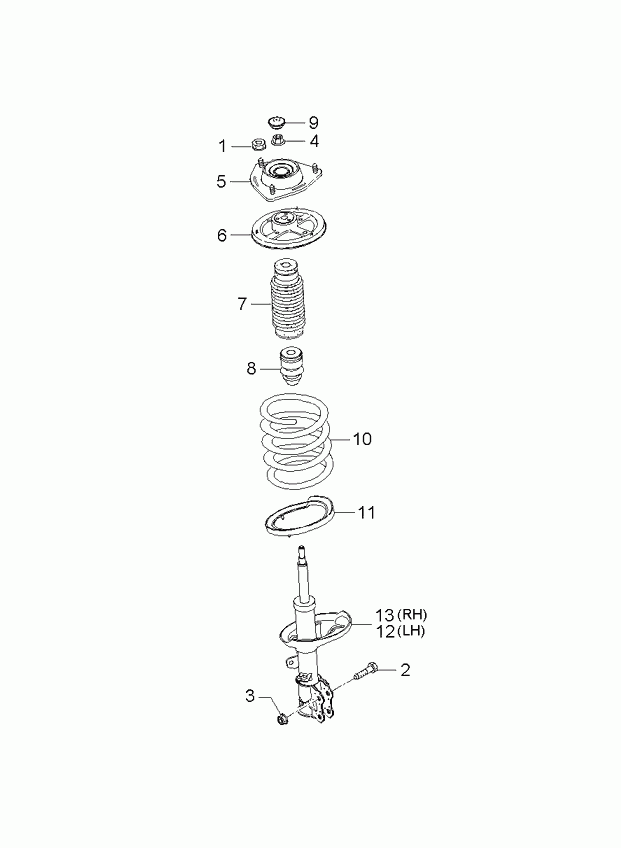 KIA 54661-2F200 - Amortizator furqanavto.az