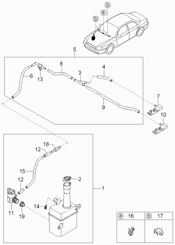 KIA 0K9A067505 - Lampa, gündüz işləyən işıq furqanavto.az