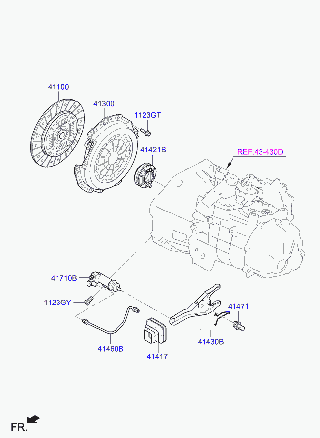 KIA 41100-26080 - Debriyaj diski furqanavto.az