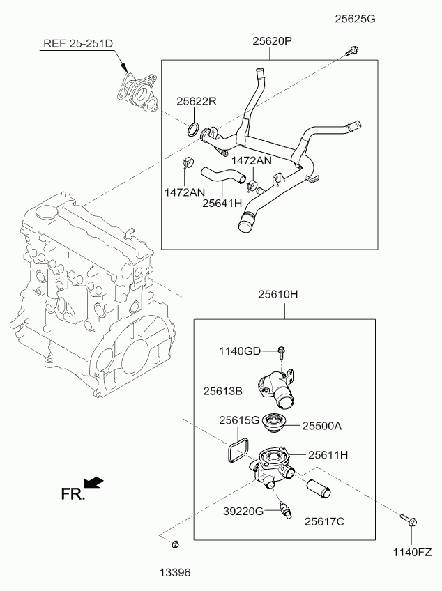 Hyundai 25610-2A760 - Temperatur açarı, radiator/kondisioner ventilyatoru furqanavto.az