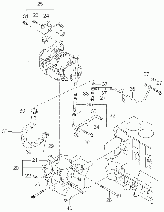 KIA 37300-27012 - Alternator furqanavto.az