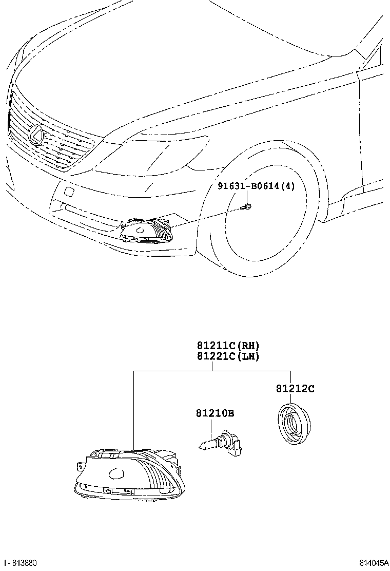 TOYOTA 90981-13047 - Lampa, döngə işığı furqanavto.az