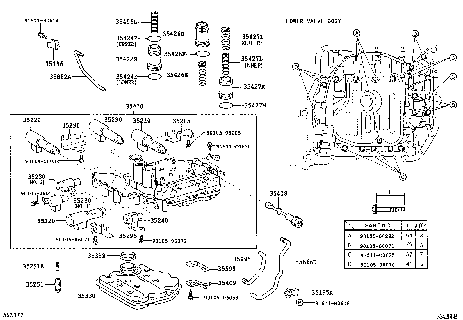 TOYOTA 9030132012 - Conta, suqəbuledici manifold furqanavto.az