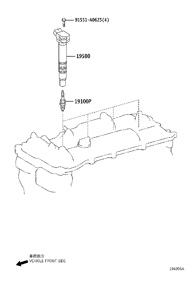 TOYOTA 90919 01263 - Buji furqanavto.az