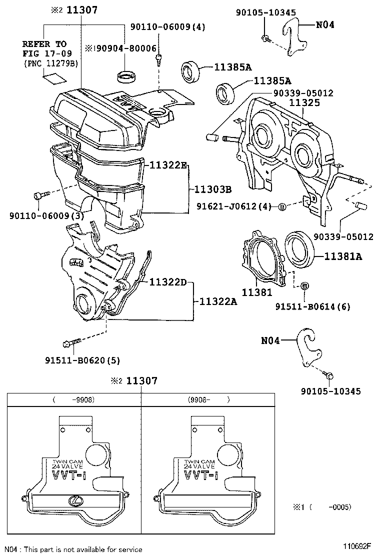 TOYOTA 90311-90006 - Vil möhürü, krank mili furqanavto.az