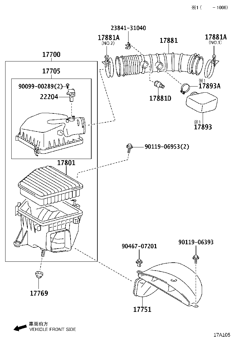 Scion 22204-31020 - Hava Kütləsi Sensoru furqanavto.az