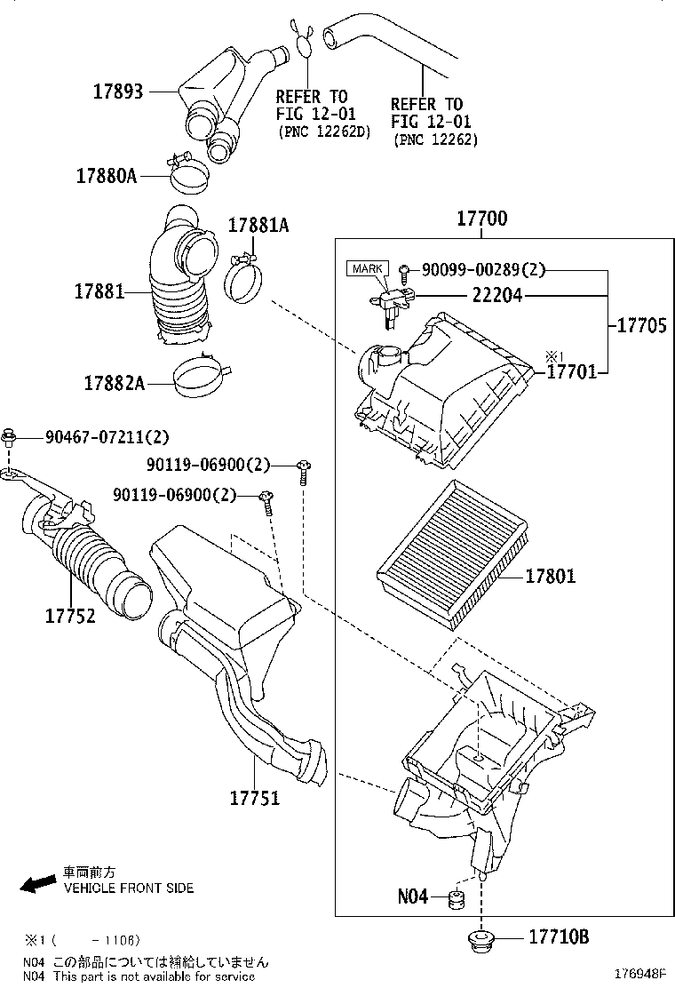 LEXUS 22204-28010 - Hava Kütləsi Sensoru furqanavto.az