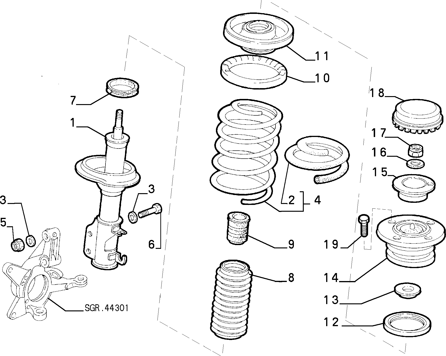 Lancia 7778945 - Rezin tampon, asma furqanavto.az