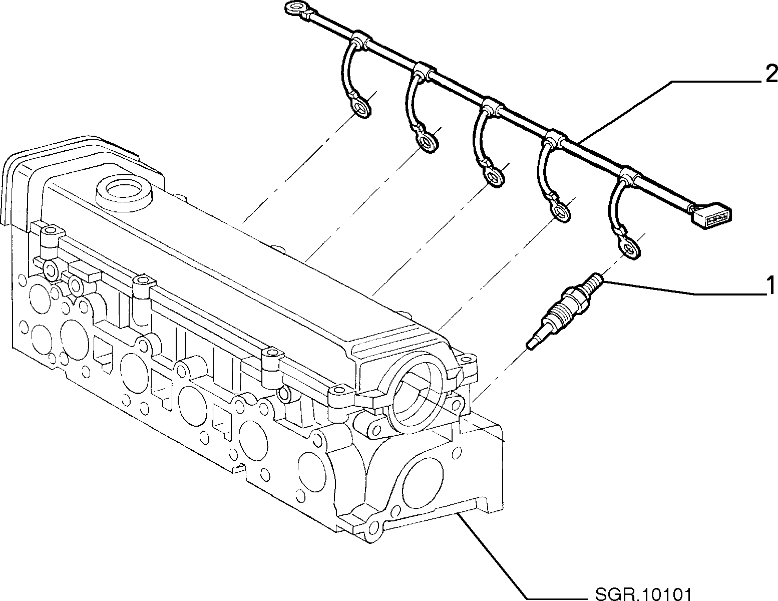 Chevrolet 46754154 - İşıqlandırma şamı furqanavto.az