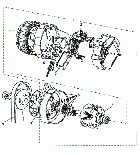 ROVER/AUSTIN RTC5670 - Regulator & brush box assembly alternator, Engine Code 12L 2.5 T furqanavto.az