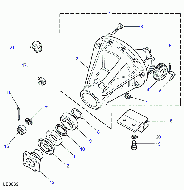 FREN-J 3259 - Əyləc altlığı dəsti, əyləc diski furqanavto.az