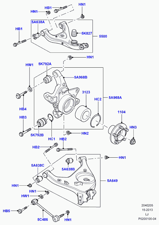 Land Rover RGD500180 - Çubuq / Strut, stabilizator www.furqanavto.az